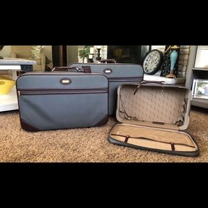 Vintage jaguar 3p/c luggage set